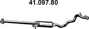EBERSPÄCHER 41.097.80 vidurinis duslintuvas 
 Išmetimo sistema -> Duslintuvas
18220-S10-A02