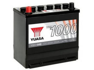 YUASA YBX1049 starterio akumuliatorius 
 Elektros įranga -> Akumuliatorius