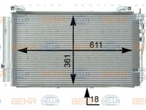HELLA 8FC 351 302-261 kondensatorius, oro kondicionierius 
 Oro kondicionavimas -> Kondensatorius
97606-17000, 97606-17001