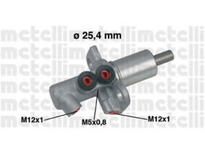 METELLI 05-0458 pagrindinis cilindras, stabdžiai 
 Stabdžių sistema -> Pagrindinis stabdžių cilindras
8E0 611 021, 8E0 611 021, 8E0 611 021
