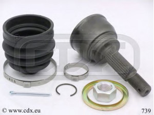 CDX 739 jungčių komplektas, kardaninis velenas 
 Ratų pavara -> Sujungimai/komplektas