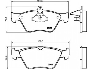 HELLA PAGID 8DB 355 007-731 stabdžių trinkelių rinkinys, diskinis stabdys 
 Techninės priežiūros dalys -> Papildomas remontas
1605003, 1605855, 90443873, 4467049