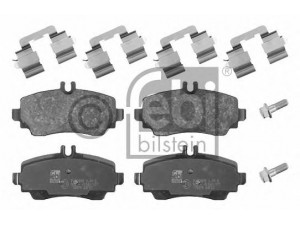 FEBI BILSTEIN 16374 stabdžių trinkelių rinkinys, diskinis stabdys
168 420 00 20, 168 420 12 20, 168 420 15 20