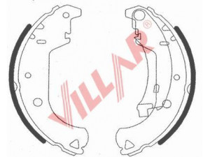 VILLAR 629.0724 stabdžių trinkelių komplektas 
 Techninės priežiūros dalys -> Papildomas remontas
7082149