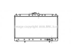 AVA QUALITY COOLING MT2090 radiatorius, variklio aušinimas 
 Aušinimo sistema -> Radiatorius/alyvos aušintuvas -> Radiatorius/dalys
MB660672