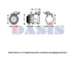 AKS DASIS 850715N kompresorius, oro kondicionierius 
 Oro kondicionavimas -> Kompresorius/dalys
883102B590