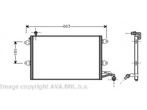 AVA QUALITY COOLING VW5143 kondensatorius, oro kondicionierius 
 Oro kondicionavimas -> Kondensatorius
1H1820413A