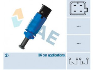 FAE 24910 stabdžių žibinto jungiklis 
 Stabdžių sistema -> Stabdžių žibinto jungiklis
4515450109, 4515450209, 4515450209028