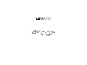 VENEPORTE ME50229 vidurinis duslintuvas 
 Išmetimo sistema -> Duslintuvas
1244902015, 1244906621, 1244911300