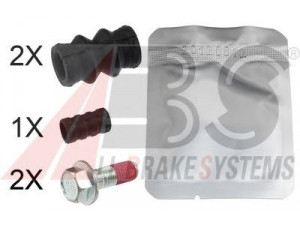 A.B.S. 55124 kreipiančiųjų movų rinkinys, stabdžių apkaba 
 Stabdžių sistema -> Stabdžių matuoklis -> Stabdžių dalys
