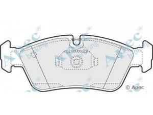 APEC braking PAD1061 stabdžių trinkelių rinkinys, diskinis stabdys 
 Techninės priežiūros dalys -> Papildomas remontas
34111161437, 34111161445, 34111164498