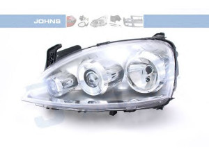 JOHNS 55 56 09-6 priekinis žibintas 
 Elektros įranga -> Priekinis žibintas/dalys -> Priekinis žibintas/įterp.
12 16 177, 12 16 293