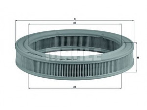 KNECHT LX 294 oro filtras 
 Filtrai -> Oro filtras
6132769, 84HF9600AA, 84HF9601AA