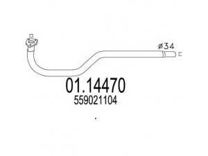 MTS 01.14470 išleidimo kolektorius
559021104