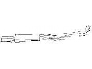 AKS DASIS SG18406 vidurinis duslintuvas