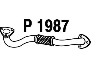 FENNO P1987 išleidimo kolektorius 
 Išmetimo sistema -> Išmetimo vamzdžiai
96253899, 96270567, 96296645, 96253899