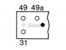 BOSCH 0 335 200 007 posūkio rodiklio pertraukiklis 
 Elektros įranga -> Relė
001 544 97 32, A 001 544 97 32