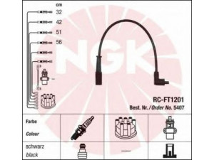 NGK 5407 uždegimo laido komplektas
77 60 52 3, 77 60 52 3, 77 60 52 3
