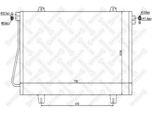 STELLOX 10-45470-SX kondensatorius, oro kondicionierius 
 Oro kondicionavimas -> Kondensatorius
27650-00QAF, 2765000QAF, 7701052120