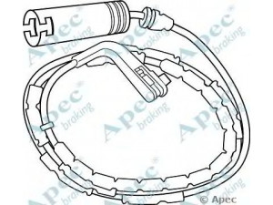 APEC braking WIR5239 susidėvėjimo indikatorius, stabdžių trinkelė 
 Stabdžių sistema -> Susidėvėjimo indikatorius, stabdžių trinkelės
34356790341