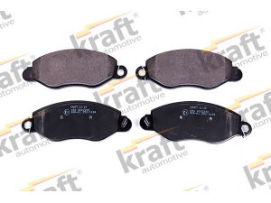 KRAFT AUTOMOTIVE 6002240 stabdžių trinkelių rinkinys, diskinis stabdys 
 Techninės priežiūros dalys -> Papildomas remontas
1144288, 1318147, 1415168, 1C152K021AD