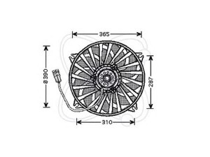 ELECTRO AUTO 32VC006 ventiliatorius, radiatoriaus
1250G2, 1250G5, 1250G6, 1250G7