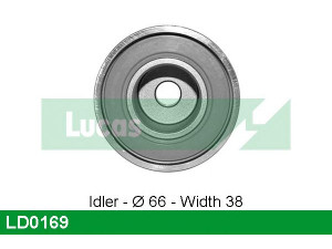 LUCAS ENGINE DRIVE LD0169 įtempiklio skriemulys, paskirstymo diržas
13503-50010, 13503-50011