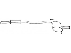 AKS DASIS SG50466 vidurinis duslintuvas
