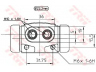 TRW BWH241 rato stabdžių cilindras 
 Stabdžių sistema -> Ratų cilindrai
1006012, 1113980, 1133442, 5030661