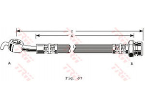 TRW PHD166 stabdžių žarnelė 
 Stabdžių sistema -> Stabdžių žarnelės
8942271891, 8942271891, 94227189