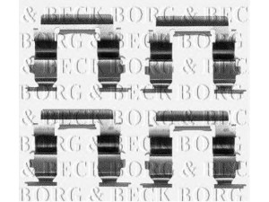 BORG & BECK BBK1110 priedų komplektas, diskinių stabdžių trinkelės 
 Stabdžių sistema -> Diskinis stabdys -> Stabdžių dalys/priedai