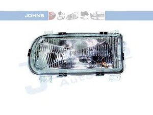 JOHNS 71 12 09 priekinis žibintas 
 Kėbulas -> Priekinis žibintas/dalys -> Priekinis žibintas/įterp.
014 101 127A, 6U1 941 017