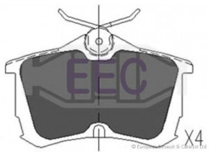 EEC BRP1046 stabdžių trinkelių rinkinys, diskinis stabdys 
 Techninės priežiūros dalys -> Papildomas remontas