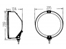 HELLA 1N9 003 674-121 rūko žibintas