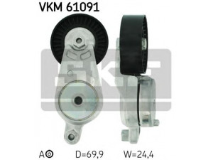 SKF VKM 61091 įtempiklio skriemulys, V formos rumbuotas diržas 
 Diržinė pavara -> V formos rumbuotas diržas/komplektas -> Įtempiklio skriemulys
16620-0V020, 16620-0V021, 16620-0V022