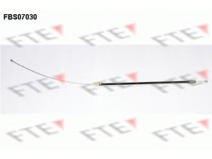 FTE FBS07030 trosas, stovėjimo stabdys 
 Stabdžių sistema -> Valdymo svirtys/trosai
168 420 14 85, 168 420 17 85