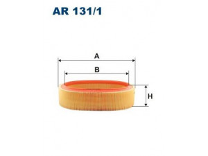 FILTRON AR131/1 oro filtras 
 Techninės priežiūros dalys -> Techninės priežiūros intervalai
7700274216, 7701047655, 7701069365
