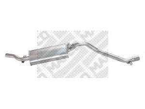 MAPCO 30724 galinis duslintuvas 
 Išmetimo sistema -> Duslintuvas
191 253 609B