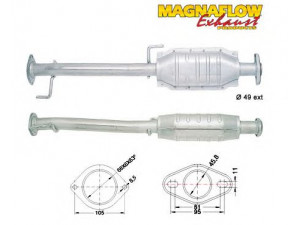 MAGNAFLOW 87612 katalizatoriaus keitiklis 
 Išmetimo sistema -> Katalizatoriaus keitiklis
1425058B20