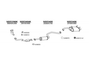 VENEPORTE 530115 išmetimo sistema 
 Išmetimo sistema -> Išmetimo sistema, visa