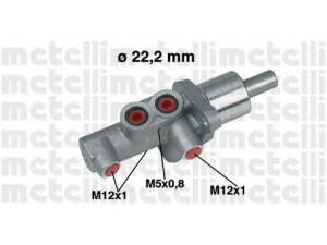 METELLI 05-0436 pagrindinis cilindras, stabdžiai 
 Stabdžių sistema -> Pagrindinis stabdžių cilindras
34 31 6 758 228, 34 31 6 779 678