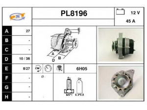 SNRA PL8196 kintamosios srovės generatorius
6005003150