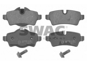 SWAG 11 91 6742 stabdžių trinkelių rinkinys, diskinis stabdys 
 Techninės priežiūros dalys -> Papildomas remontas
34 21 6 772 894, 34 21 6 778 327