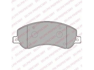 DELPHI LP2257 stabdžių trinkelių rinkinys, diskinis stabdys 
 Techninės priežiūros dalys -> Papildomas remontas
2H0 698 151, 2H0 698 151A