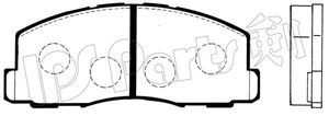 IPS Parts IBD-1525 stabdžių trinkelių rinkinys, diskinis stabdys 
 Techninės priežiūros dalys -> Papildomas remontas
MB316757, MB407430, MB500609, MB500960