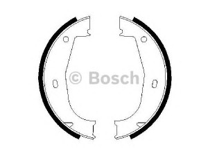 BOSCH 0 986 487 520 stabdžių trinkelių komplektas, stovėjimo stabdis 
 Stabdžių sistema -> Rankinis stabdys
34 41 1 160 729