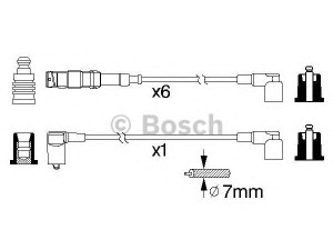 BOSCH 0 986 356 332 uždegimo laido komplektas 
 Kibirkšties / kaitinamasis uždegimas -> Uždegimo laidai/jungtys