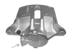 HELLA PAGID 8AC 355 389-951 stabdžių apkaba 
 Stabdžių sistema -> Stabdžių matuoklis -> Stabdžių matuoklio montavimas
7701207685, 7711135734