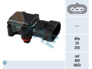 FAE 15018 jutiklis, įsiurbimo kolektoriaus slėgis 
 Elektros įranga -> Jutikliai
M-889795, 77 00 106 886, 30889795