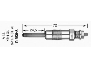 NGK 5700 kaitinimo žvakė 
 Kibirkšties / kaitinamasis uždegimas -> Kaitinimo kaištis
46 44 76 10, 46 44 76 10, 46 44 76 10